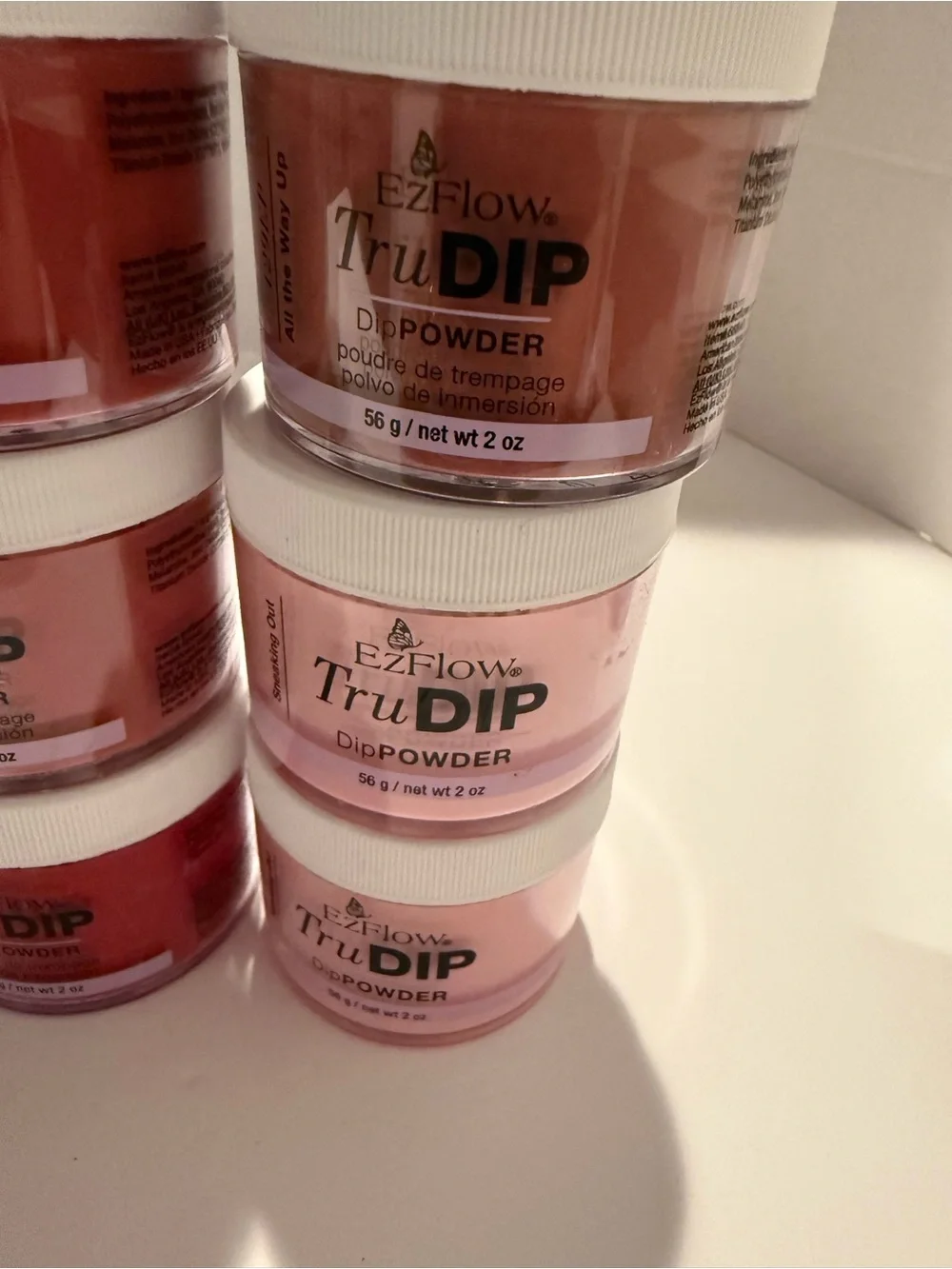 TruDIP Dip Powder Nail Color - various Shades- lot of 25